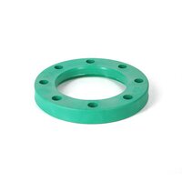 Ppr Slipon Flange - Ppr Material, 20mm To 160mm Diameter, Green Color | High-durability, 4 Bolt Holes, Anti-abrasive Coating, Easy Installation