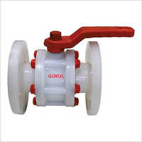 PVDF Ball Flange End Valve