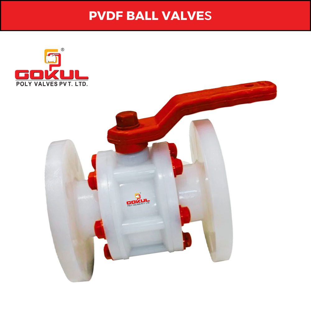 Pvdf Ball Valves Application: Industrial & Water Line