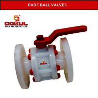 प्लास्टिक पीवीडीएफ बॉल वाल्व