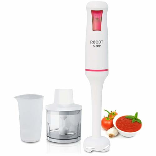 Inalsa Hand Blender Robot 5.0 CP 500-Watt Heavy Duty | 2 in 1 Hand Blender/Chopper | 2 Year Warranty| Low Noise DC Motor| 700 ml Multipurpose Break Resistant Measuring Cup By MATRIX INNOVATIVE SERVICES INDIA PRIVATE LIMITED