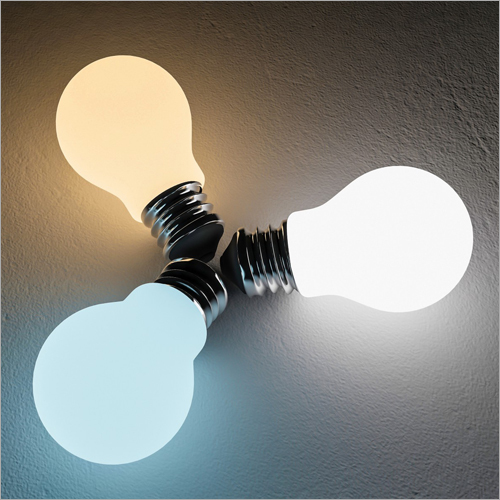 LED Bulb - Durable Electric, Warm Color Options in White, Light Green, Light Red | High Heat Dissipation, Eye Protection, 2-Year Warranty