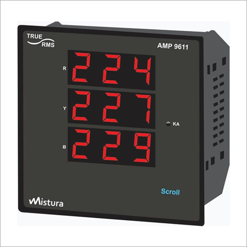 3 Phase Multi Function Meter And Power Analyzer Dimension(L*W*H): 96 X 96 X 50 Millimeter (Mm)
