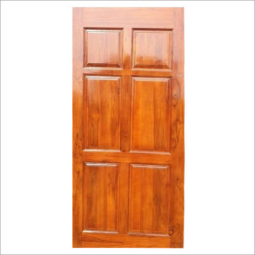 Panel Teak Wood Door