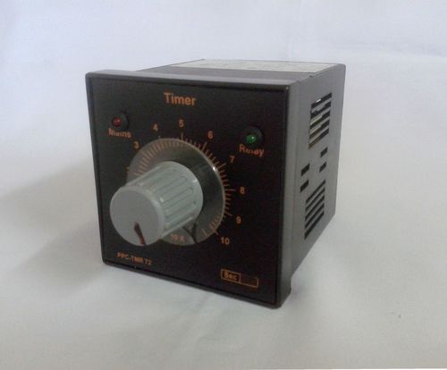 Black Analog Timer