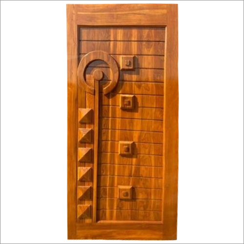 Solid Panel Teak Wood DOor