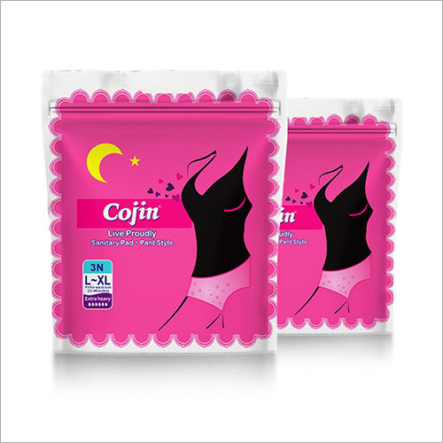 Combo of 2 Packs Cojin Disposable Sanitary Panties