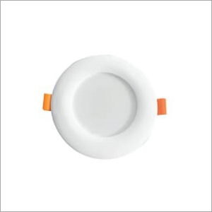 Round LED Panel Light - 85x85x55mm 4 Watts | Sheer White Housing Slim Design Indoor & Outdoor Use