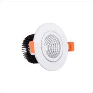 Tiltable COB Spot Light - Round Shape, 63x50 mm to 115x88 mm Dimensions | Cool White/Warm White Light Color, Indoor/Outdoor Application, 1 Year Warranty