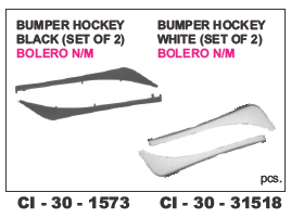 Bumper Hockey Black Bolero old  and New Model