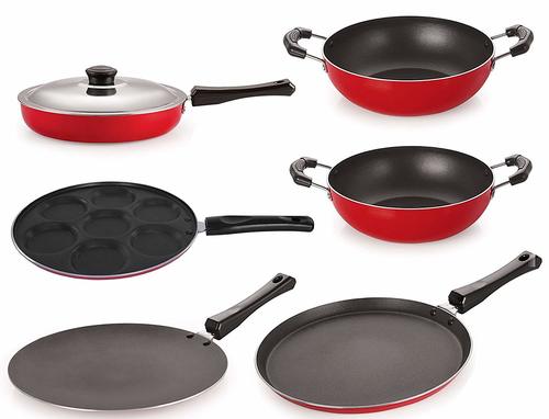 Nirlon Non-Stick Coated Dishwasher Safe 6 Piece