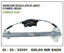 R.G.MACHINE REAR O/M VERNA LH/RH (cinew)