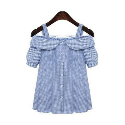 Girls Yarn Dyed Strap Top Age Group: Can Make According To Buyers Requirement