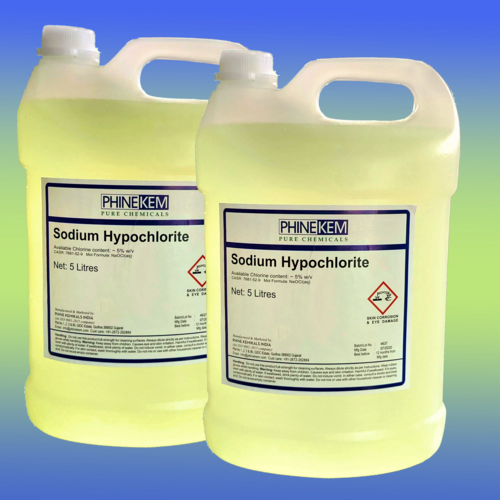 Sodium Hypochlorite 5 Lt Jar