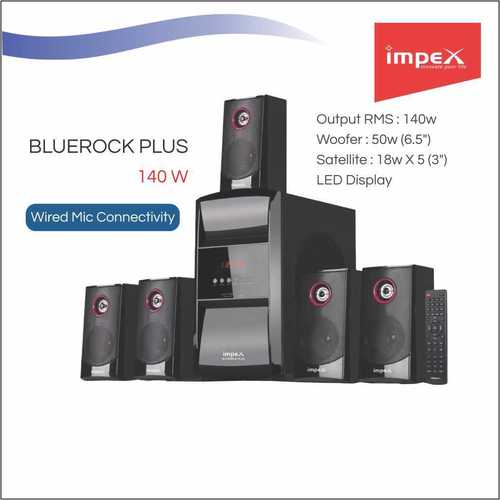 5.1 channel Computer Speaker IMPEX BLUEROCK PLUS