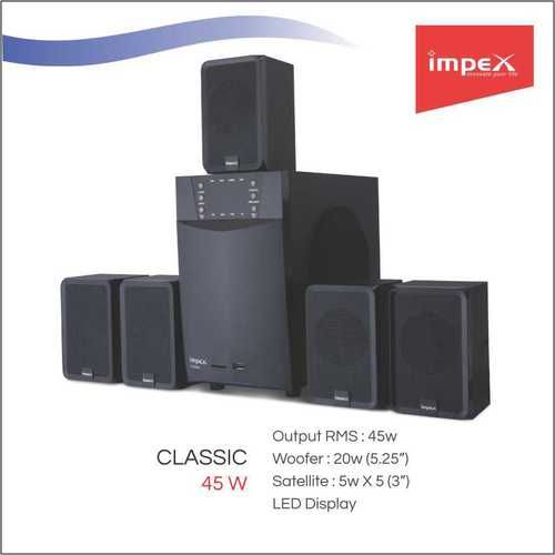 Impex Speaker 5.1 (Classic) Usage: Home Theater