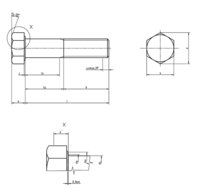 Din 931 Hex Bolts