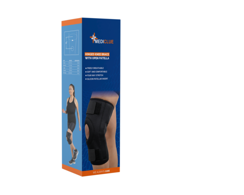 Open Patella Hinged Knee Support