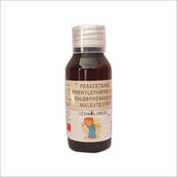 Paracetamol Phenylephrine Hcl Chlorpheniramine Maleate Syrup