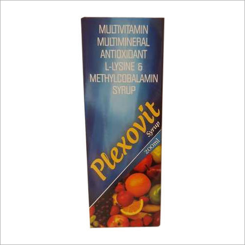 Multivitamin Multi Mineral Antioxidant L-lysine And Methylcobalamin Syrup