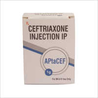 Ceftriaxone Injection Ip - 1g Vial Packaging, Antibacterial Powder For Injection, Suitable For Various Infections, 2 Years Shelf Life