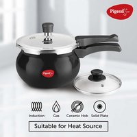 Titanium Hard Anodised Aluminium Handi Pressure Cooker