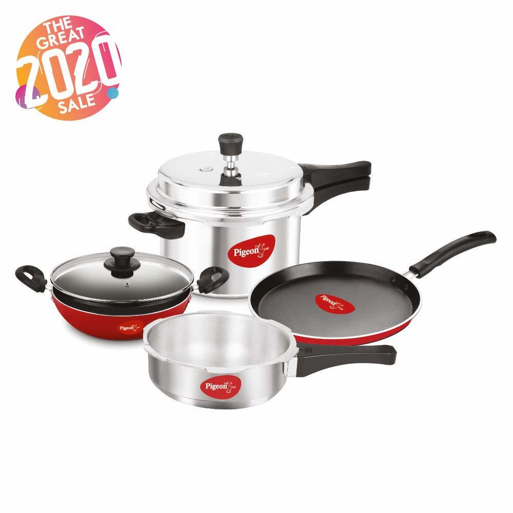 Pigeon by Stovekraft Induction Base 4-in-1 Starter Kit