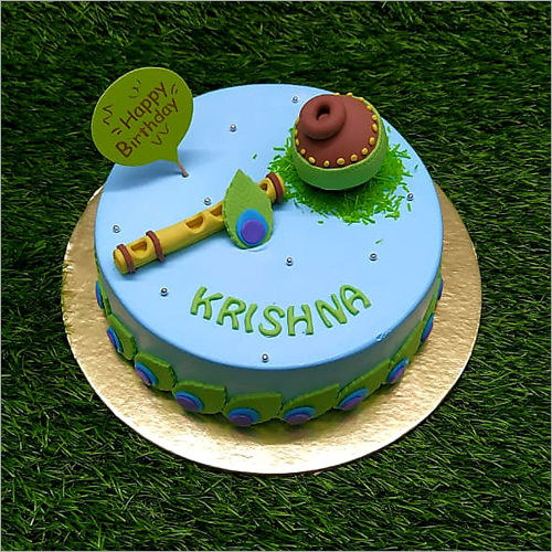 Janmashtami Special Cake . . . DM for orders!!!!!!! @thebigfatwhisk_08 . .  . #janmastramispecialcake😋😋 #brownieblastcake… | Instagram