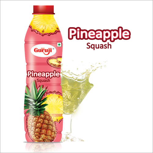 Pineapple Squash - Crafted from Fine Quality Pineapples in a Convenient Bottle | Supports Bone Health, Versatile for Beverages and Desserts
