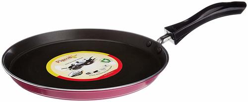 Pigeon by Stovekraft Induction Base Non-Stick Flat Tawa, 23.6 cm
