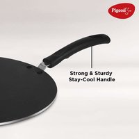 Pigeon by Stovekraft Non-Stick Multi Tawa, 31cm,Black