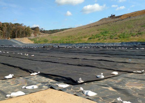 Woven - Non Woven Municipal Soil Waste Landfills Geo Membrane  For Agriculture