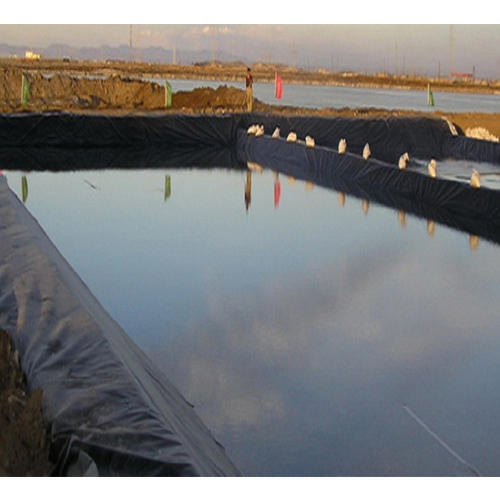 Hdpe Water Storage Geomembrane For Lagoons - Color: Black