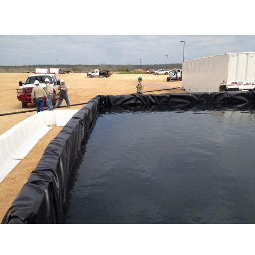 Hdpe Synthetic Geomembrane For Ponds Thickness: 0.2 To 4 Mm - Color: Black