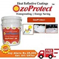 Ozoprotect Tc - Water-based High Solid Acrylic Latex Elastomeric Coating | Heat Reflective, Uv Resistant, Multi-surface Adhesion, Hydrophobic Technology