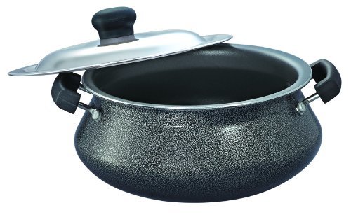 Prestige Omega Select Plus Mini Handi with SS Lid, 2.5 Litre, Black