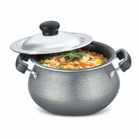 Prestige Omega Select Plus Mini Handi with SS Lid, 2.5 Litre, Black