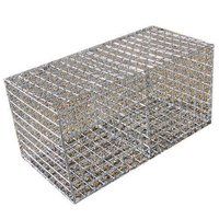 Ocean Global Galvanised Woven Mesh Gabion Box For Industrial