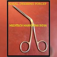 Nasal Dressing Forceps - Steel Material, 100g Weight | Bulk Contract Manufacturing, Volume Purchase Benefits, Free Shipment