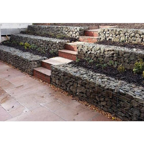 Gabion Basket - Color: Sliver