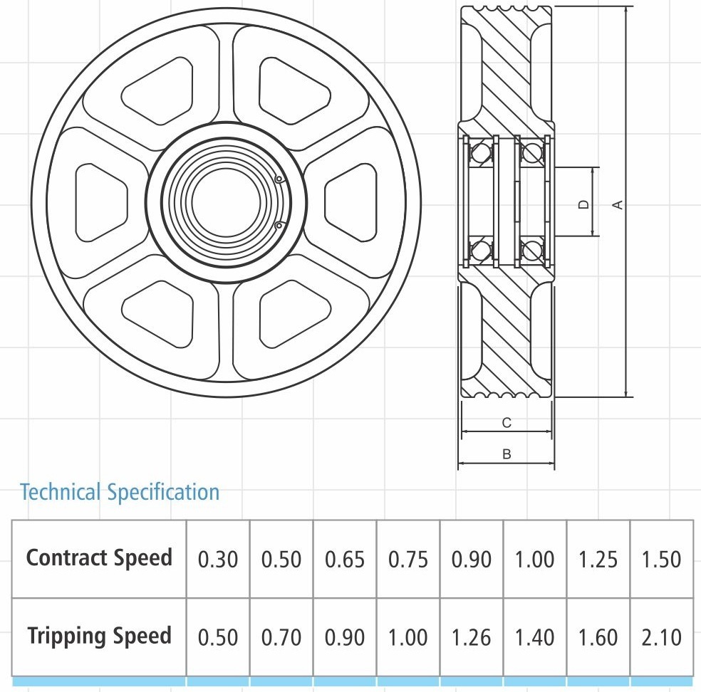 Lift Diverter Pulley