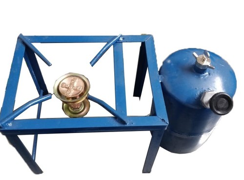 Kerosene Pressure Stoves - Brass & Steel, 16x12x10 inches, 2 Liters Capacity | Portable Design, Efficient Cooking, Easy to Use, Reliable Burner
