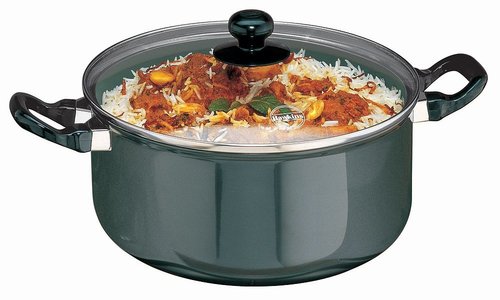 Hawkins Futura Non-Stick Stewpot with Glass Lid, 5 litres