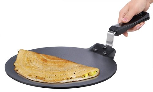 Hawkins Futura Nonstick Dosa Tava, 28 cm, Black
