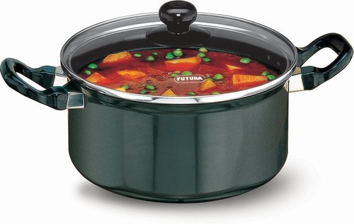 Hawkins Futura Non-Stick Stewpot with Glass Lid, 3 litres
