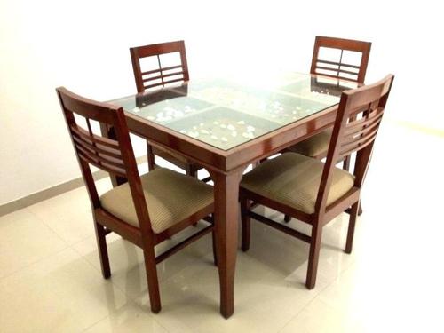Modern Dining Table Set No Assembly, Futuristic Dining Table And Chairs