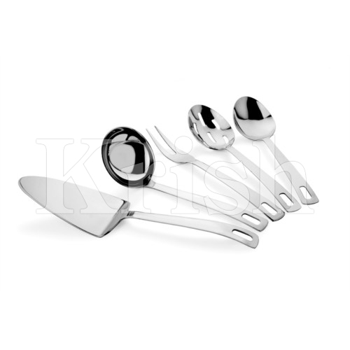 As Per Requirement Crown Serving Set