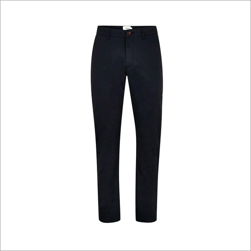 Black Mens Slim Fit Chinos