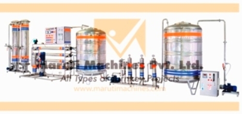 Stainless Steel Automatic Three Phase Pure Water Plant