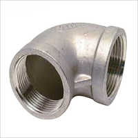 Threaded Elbow - Polished Finish, High Strength And Durable Material | Corner Pipe System Component
